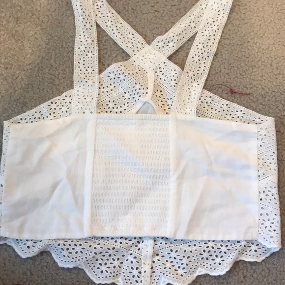 H&M BLOUSE CROP TOP - Picture 2 of 4